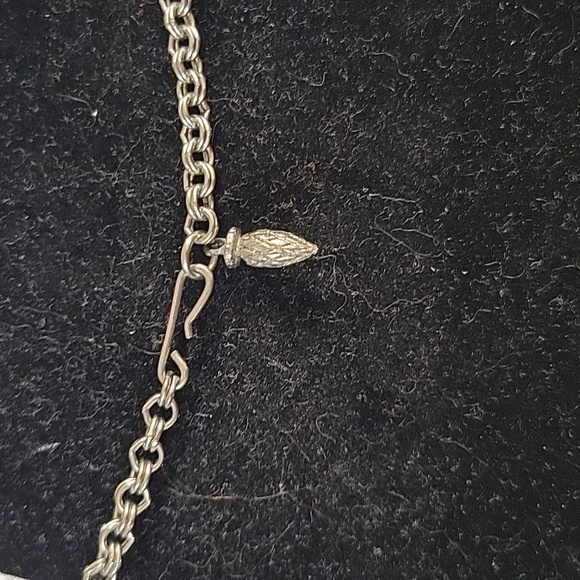 Women's 17" Pink Stone Necklace - Picture 7 of 9